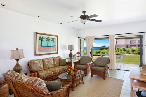 Poipu Sands 419 - Oceanview - 3BR/3BA Portable AC, Koloa