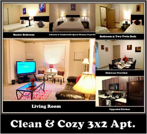(2128) Pool-View Apt. 15min from TX Med Ctr, Stafford